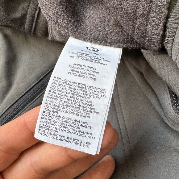 Mens Icebreaker Merino Outdoor Pants Size 30x31 EUC - Picture 7 of 11